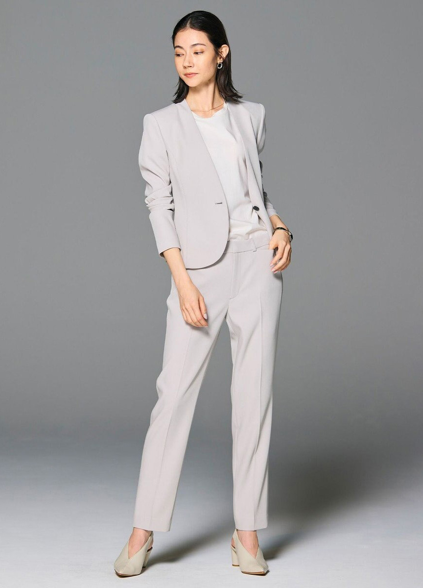 經典LUIZA無領西裝外套